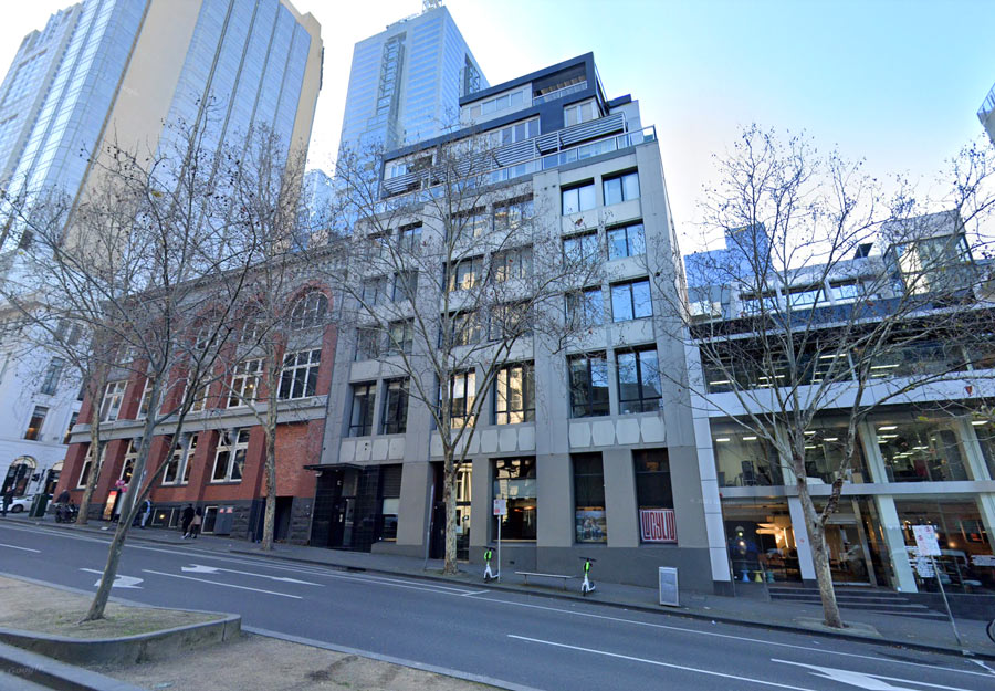 Brooks Building at 30 Russell Street in Melbourne developed by John Sage
