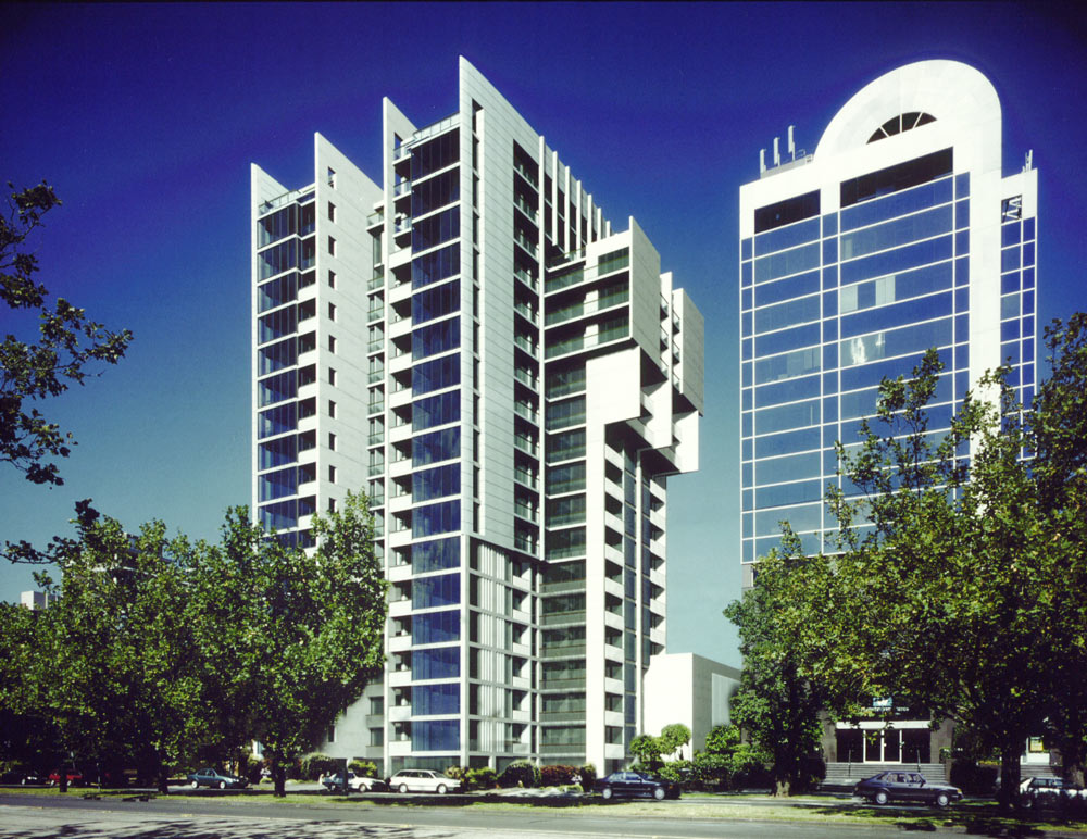 Aurora Apartments, St Kilda, Melbourne. Developed by John Sage.